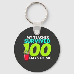 Chaveiro "Meu professor sobreviveu a 100 dias de mim