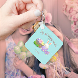 Chaveiro Meu quadrado de Felz pascoa de 1rua