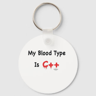 Chaveiro Meu tipo sanguíneo é c++