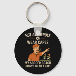 Chaveiro Meu Treinador de Futebol Não Usa Capa Treinador No
