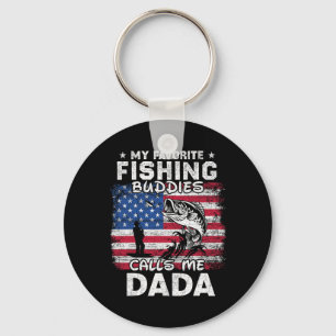 Chaveiro Meus Amigos de Pesca Favoritos Me Chamam de Dada F