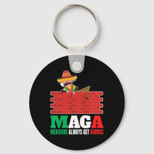 Chaveiro Mexicanos sempre atravessam homens anti-engraçados