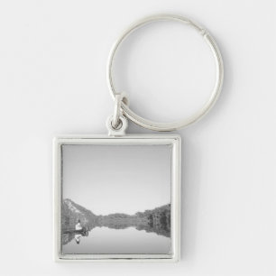 Chaveiro México, a polícia do Conanp Park patrulha com o 