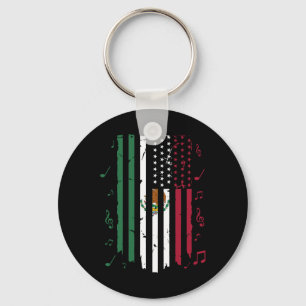 Chaveiro México Bandeira dos Estados Unidos Patriot Bandeir