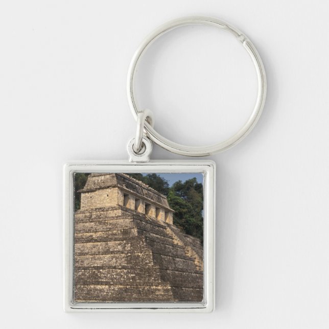 Chaveiro México, província de Chiapas, Palenque. Templo de  (Frente)