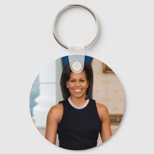 Chaveiro MICHELLE OBAMA Collectors (Frente)