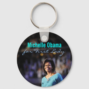 Chaveiro Michelle Obama for First Lady Keychain