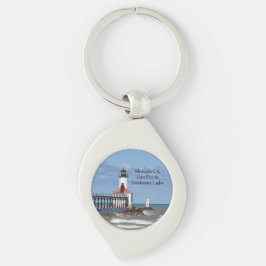 Chaveiro Michigan City East Pierhead & Luzes de Bkw