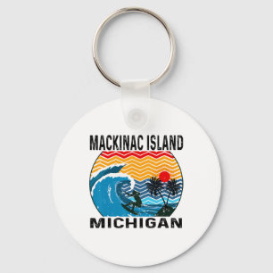 Chaveiro Michigan Mackinac Ilha Surfboard Surfe