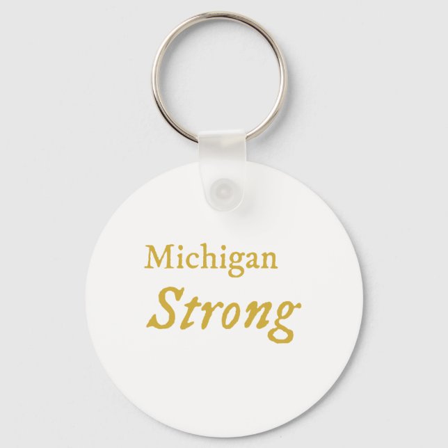 Chaveiro Michigan Strong (Frente)