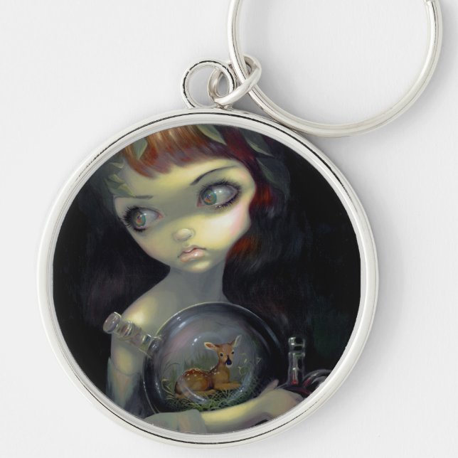 Chaveiro "Microcosmo: Chaveiro da jovem corça" (Frente)