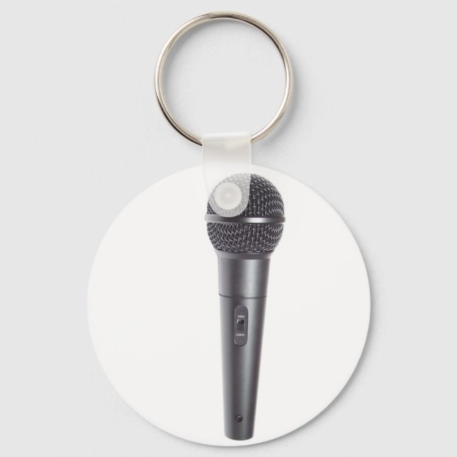 Chaveiro Microfone (Frente)