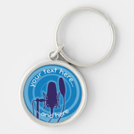 Chaveiro Microfone Studio