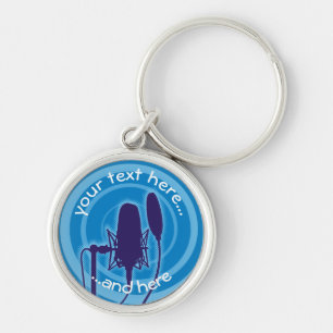 Chaveiro Microfone Studio