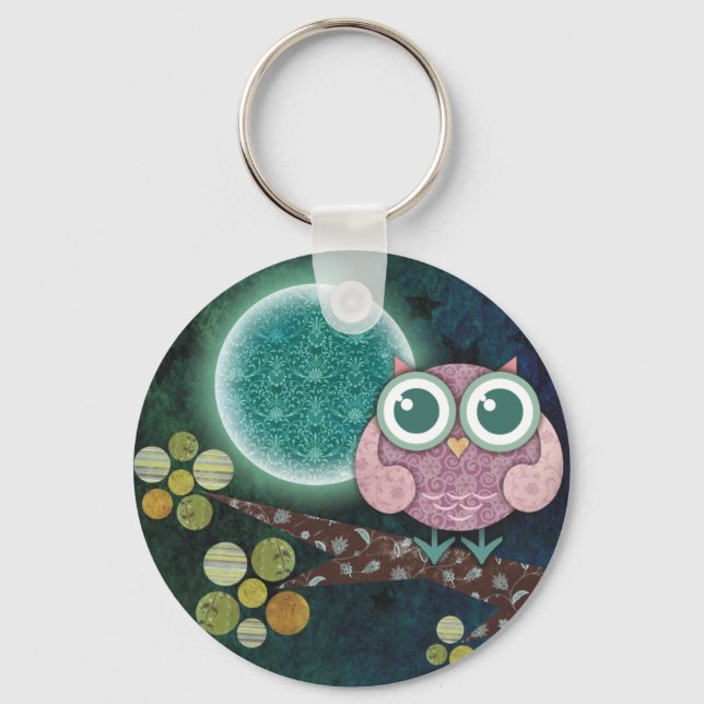 Chaveiro Midnight Owl (Frente)