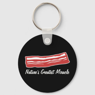 Chaveiro milagre da natureza do bacon o grande