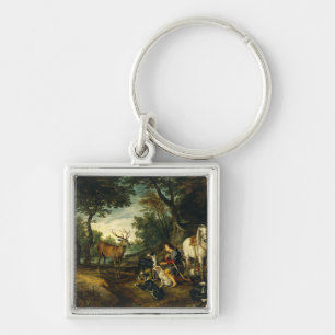 Chaveiro Milagre de São Huberto por Peter Paul Rubens