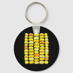 Chaveiro Milho Halloween Figurino Engraçado Milho No Cob
