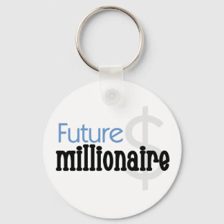 Chaveiro Milionário Futuro Azul