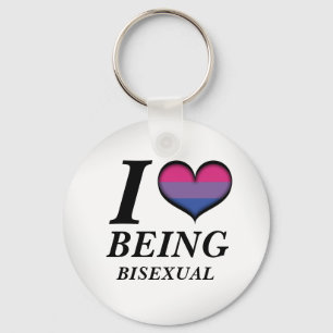 Chaveiro Mim coração que é bissexual