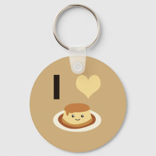 Chaveiro Mim flan do coração (amor)!