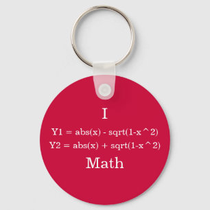 Chaveiro Mim matemática do coração