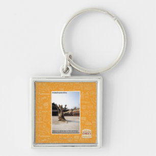 Chaveiro Mim patas do shaolin do iz da fúria