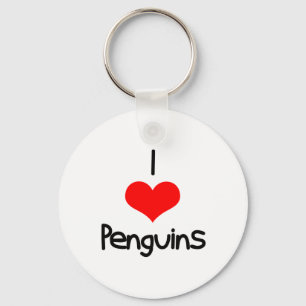 Chaveiro Mim pinguins do coração (amor)