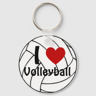 Chaveiro Mim voleibol do coração