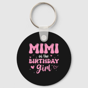 Chaveiro Mimi Da Rapariga Rosa De Aniversário Que Combina C
