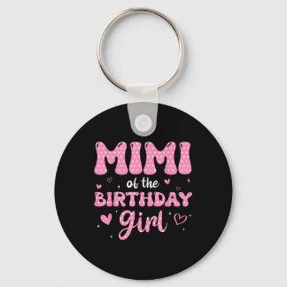 Chaveiro Mimi Da Rapariga Rosa De Aniversário Que Combina C