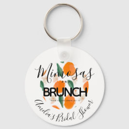 Chaveiro Mimosa Brunch Desenha Favor do Chá de panela