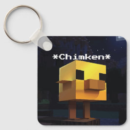 Chaveiro Minecraft Chimken (Personalized)