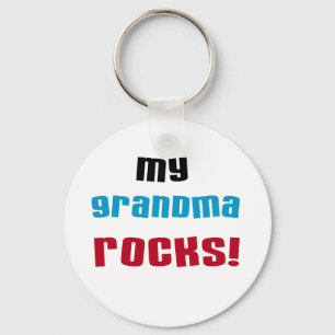Chaveiro Minha avó Rocks T-shirts e presentes