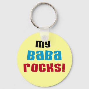 Chaveiro Minha Baba Rocks T-shirts e presentes