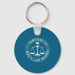 Chaveiro Minha Camisa Sobreviveu ao Diploma de Direito da E