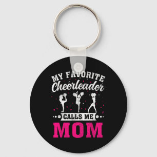 Chaveiro Minha cheerleader favorita me chama de mãe no Dia