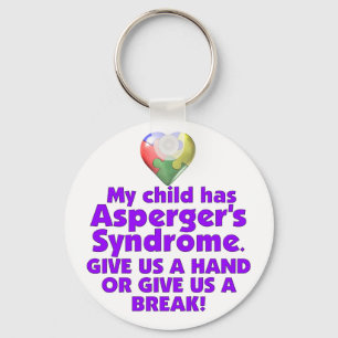 Chaveiro Minha criança tem Asperger