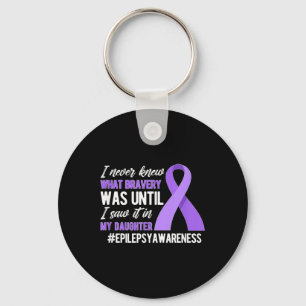 Chaveiro Minha Filha Epilepsia Guerreira Mãe Epilepsia