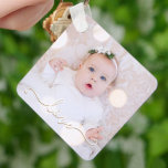 Chaveiro Minha Foto do Bebê Personalizada<br><div class="desc">A foto do seu bebê em um chaveiro! Carregue sua própria imagem para criar seu chaveiro por você mesmo ou dê como presente para a família,  amigos,  pais e avós! A palavra amor em um cheque é exibida sobre sua foto.</div>