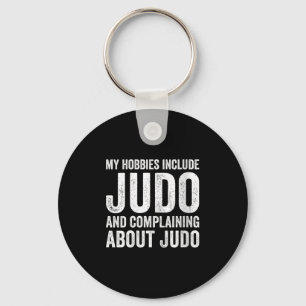 Chaveiro Minha Hobbies Incluem Judo Divertido Judoka V-neck