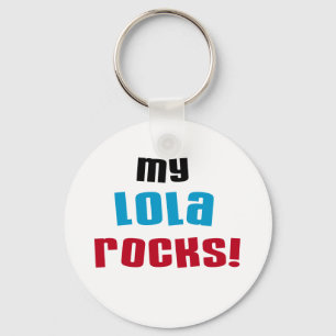 Chaveiro Minha Lola Rocks T-shirts e presentes