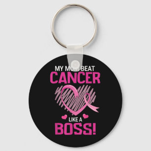 Chaveiro Minha Mãe Batia O Cancer Da Mama Como Um Guerreiro