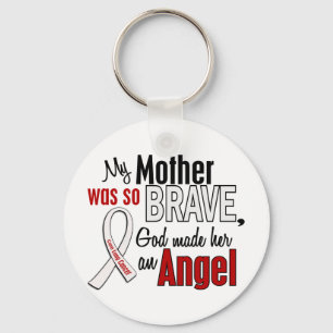 Chaveiro Minha mãe é um câncer pulmonar do anjo