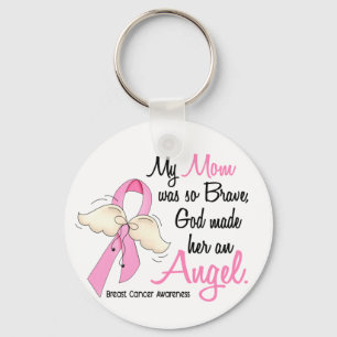 Chaveiro Minha mamã é um cancro da mama do anjo 2