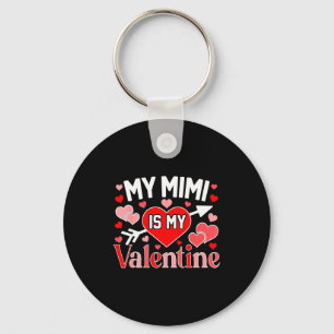 Chaveiro Minha mimi é meu valentim coraçãozinho valentine's