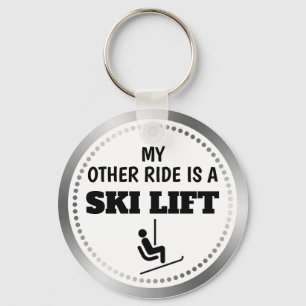 Chaveiro Minha Outra Viagem é um Ski Lift