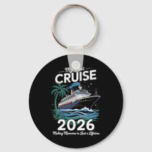 Chaveiro Minha Primeira Viagem de Cruzeiro 2026 Família Nav