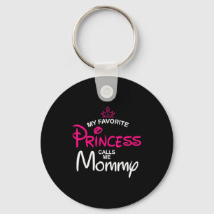 Chaveiro Minha princesa favorita chama mamãe filha dia das