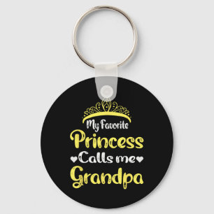 Chaveiro Minha Princesa Favorita Me Chama Avô